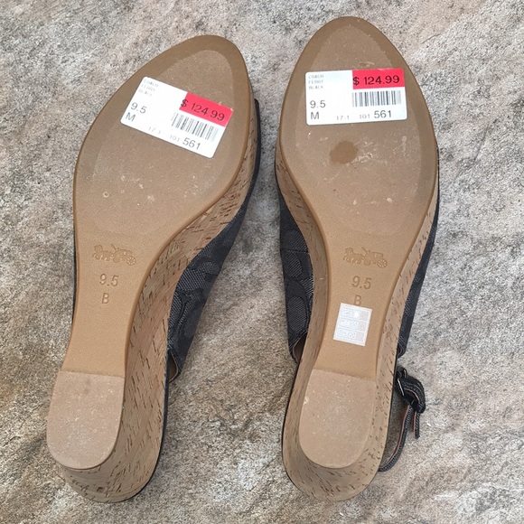 Coach wedges 🙋🏻‍♀️🔥💯 - Picture 5 of 6